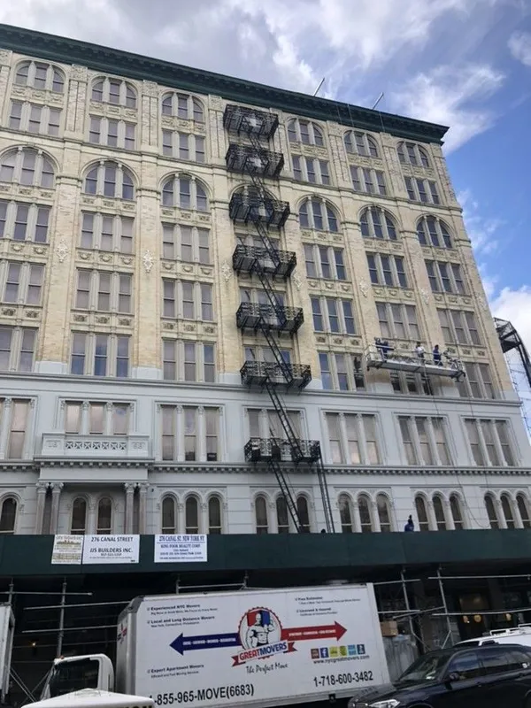 Restoration on 276 Canal Street NY