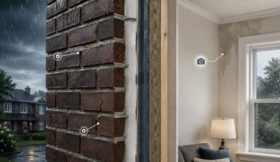 When Seepage Appears During Rain: What to Document Before a Brick-Pointing Assessment